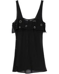 3.1 Phillip Lim - Gemstone-Embellished Silk Tank Top - Lyst