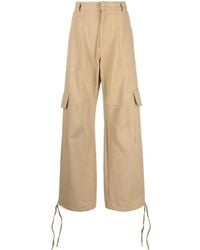 Moschino - Logo-Embroidered Cargo Palazzo Pants - Lyst