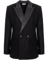 CuAnna - Midi Double-Breasted Blazer - Lyst