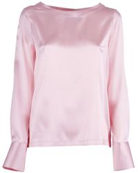 Mazzarelli - Angie B Blouse Met Boothals - Lyst