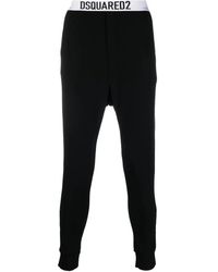 DSquared² - Pyjama-Leggings Mit Logo-Bund - Lyst