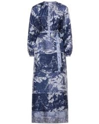 Pierre Louis Mascia - Aloe Toile-De-Jouy-Pattern Shirt Midi Dress - Lyst