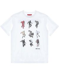 Kusikohc - Graphic-Print Cotton T-Shirt - Lyst