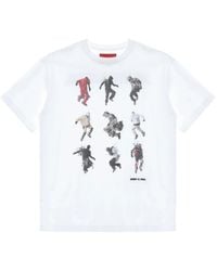 Kusikohc - Graphic-Print Cotton T-Shirt - Lyst
