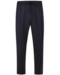 Altea - Drawstring Pleated Trousers - Lyst