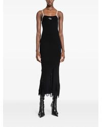 Ssheena - Frayed Kanotta Dress - Lyst