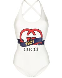 Gucci - Sparkling Jersey Swimsuit - Lyst