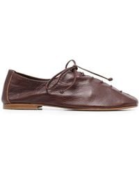 Hereu - Plegada Leather Derby Shoes - Lyst