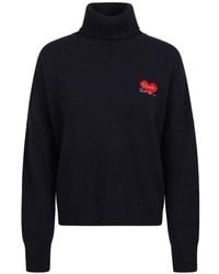 Giada Benincasa - Heartbeat Roll-Neck Sweater - Lyst
