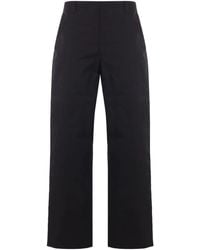 Gucci - Cotton Trousers - Lyst