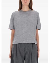 Theory - Wool T-Shirt - Lyst