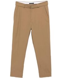 Low Brand - Virgil Belted Trousers - Lyst