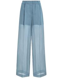Brunello Cucinelli - Tailored Trousers - Lyst