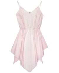 MSGM - Robe Courte Imprimée - Lyst