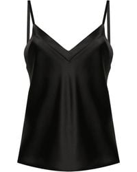 Blanca Vita - Trachy Oberteil Aus Satin - Lyst