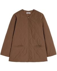 Jil Sander - Quilted Water-Repellent Jacket - Lyst