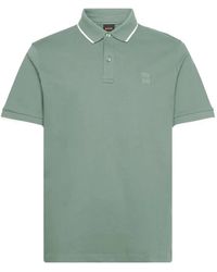 BOSS - Polo À Patch Logo - Lyst