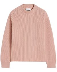 Jil Sander - リブニット セーター - Lyst
