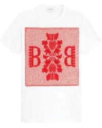 Barrie - Logo-Patch T-Shirt - Lyst