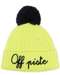 Mc2 Saint Barth - Off Piste-embroidered Ribbed-knit Beanie - Lyst