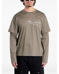 HELIOT EMIL - Camiseta con logo estampado - Lyst