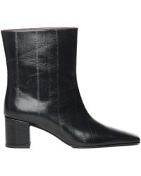 Giuliano Galiano - 60Mm Stefy Leather Ankle Boots - Lyst