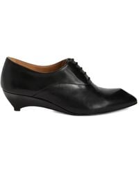 Jil Sander - Pointed-Toe Lace-Up Oxford Shoes - Lyst