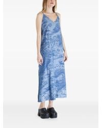 Tommy Hilfiger - Robe Longue À Design Sans Manches - Lyst