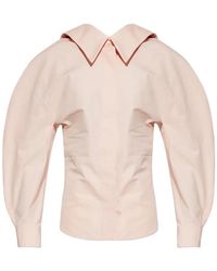 Givenchy - Puff-Sleeve Blouse - Lyst
