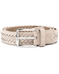 Tod's - Logo-Engraved Braided Belt - Lyst
