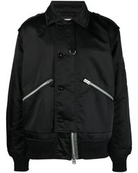 Sacai - Zip-Up Cotton-Blend Bomber Jacket - Lyst