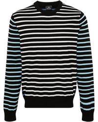 PS by Paul Smith - Striped Crew-neck Jumper - Lyst