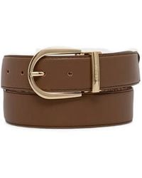 Guess - Yvonne Reversible Monogram-Print Belt - Lyst