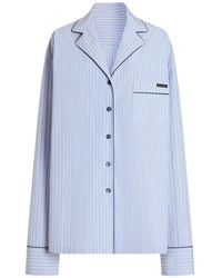 Dolce & Gabbana - Striped Chest-Pocket Shirt - Lyst