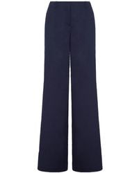 Alberta Ferretti - Pantaloni A Gamba Ampia - Lyst