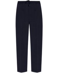 Moncler - Drawstring Waist Trousers - Lyst