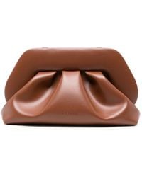 THEMOIRÈ - Bios Ruched Clutch Bag - Lyst
