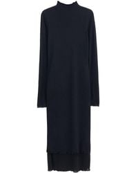 Filippa K - Layered Frill Midi Dress - Lyst