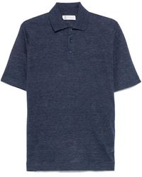 Brunello Cucinelli - Poloshirt Mit Kurzen Ärmeln - Lyst