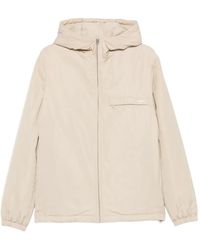 Sandro - Logo-Detail Zip-Up Jacket - Lyst