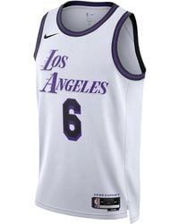 Nike - Lebron James Los Angeles Lakers City Edition Tank Top - Lyst