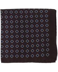 BOSS - One Silk Pocket Square With Printed Pattern - Lyst