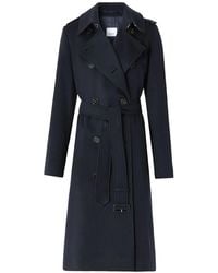 Burberry - Kensington Cashmere Trench Coat - Lyst