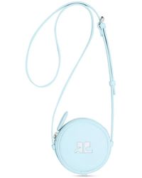 Courreges - Reedition Circle Leather Bag - Lyst