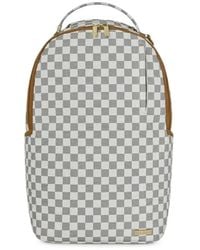 Sprayground - Sac À Dos Embossé The Private Jet Shark Club-High Altitude À Carreaux - Lyst