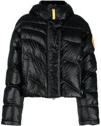 Canada Goose - X Pyer Moss Crop Wave Puffer 001 Hooded Quilted Jacket - Women's - Polyamide/duck Down/duck Feathers - Lyst