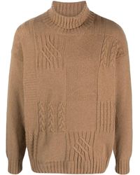 Canali - Roll-neck Knitted Jumper - Lyst