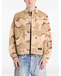 Alpha Industries - Chore Camouflage-Print Overshirt - Lyst