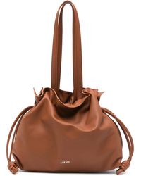Loewe - Flamenco Drawstring Shoulder Bag - Lyst
