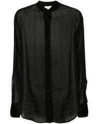 Forte Forte - Cotton And Silk Blend Shirt - Lyst